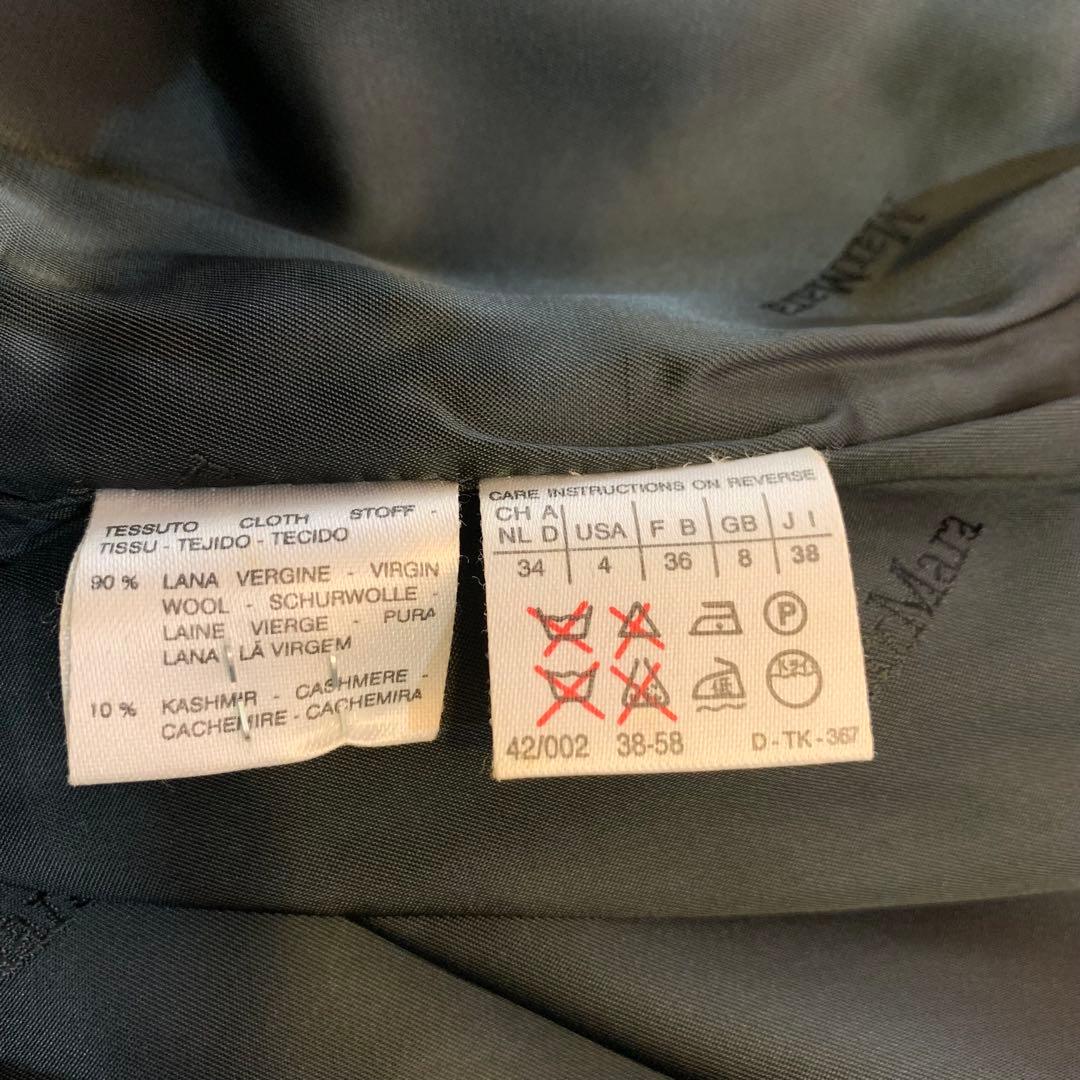 MaxMara カシミヤ混ダブルチェスターコート　サイズ38