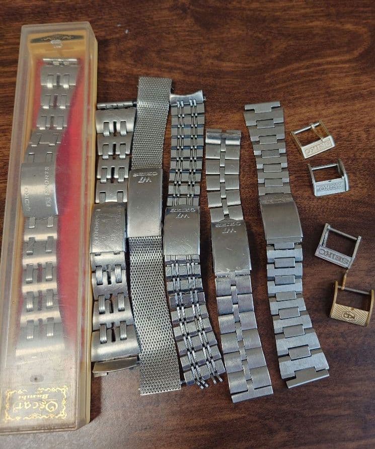 SEIKO ステンレススチール 金属ベルト