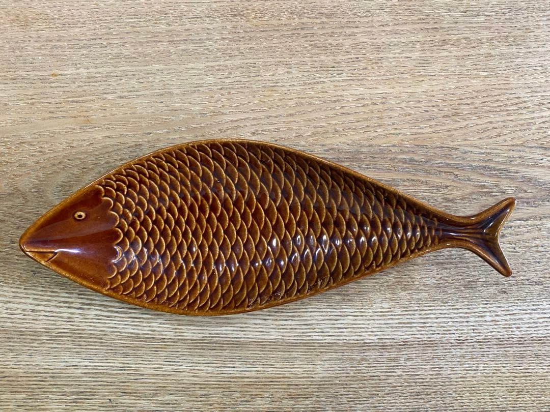 グスタフスベリ　Gustavsberg お魚プレート