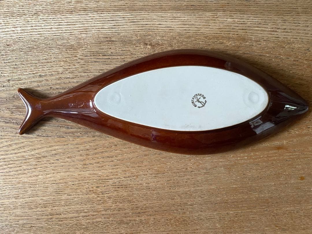 グスタフスベリ　Gustavsberg お魚プレート