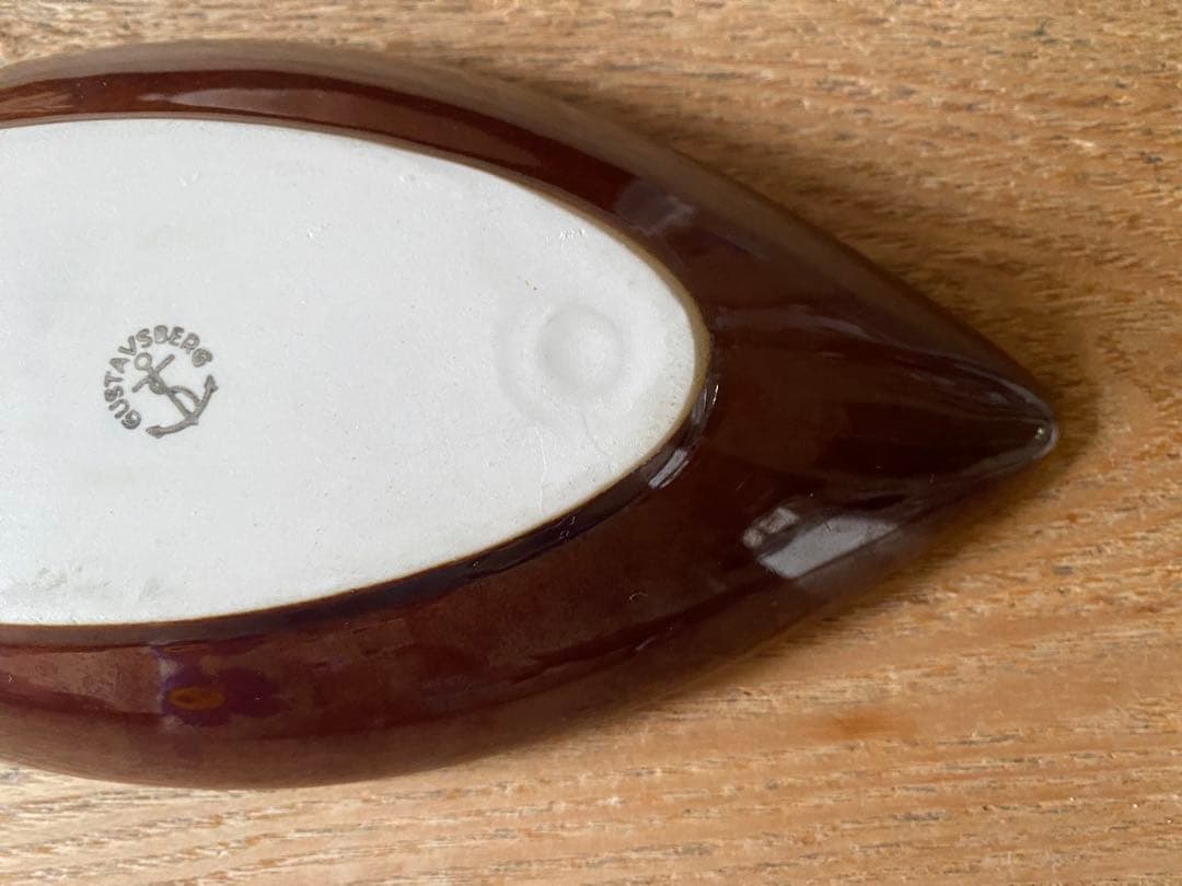 グスタフスベリ　Gustavsberg お魚プレート