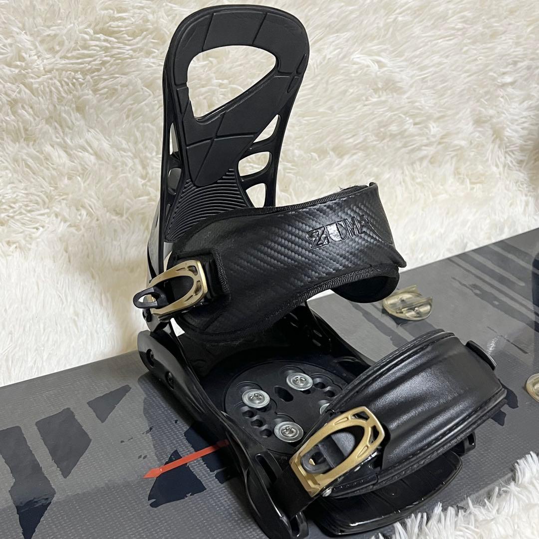 SLANT PREMIUM 153cm ZUMA スノーボードセット