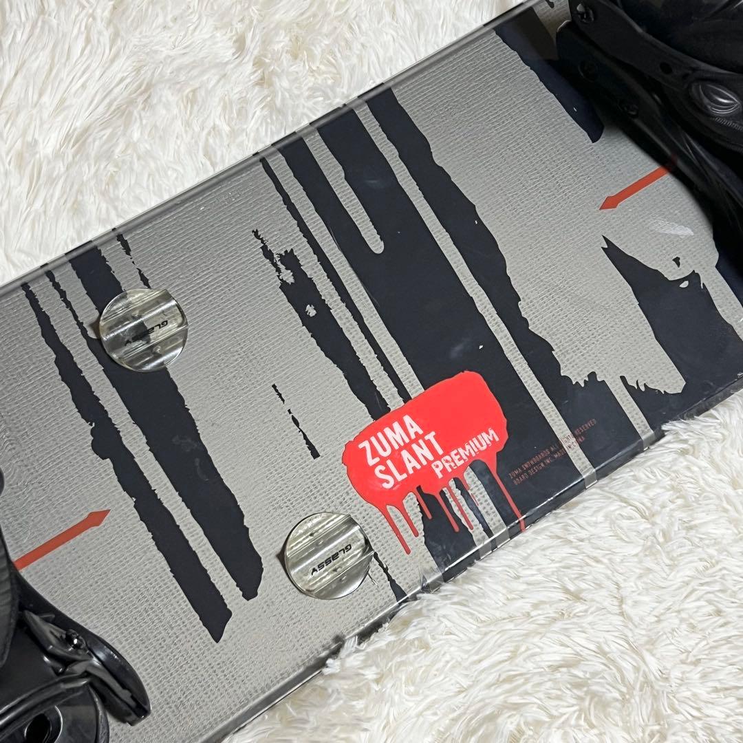SLANT PREMIUM 153cm ZUMA スノーボードセット