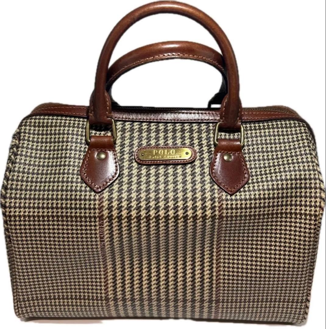 ポロ ラルフローレン ミニ ボストンバッグ