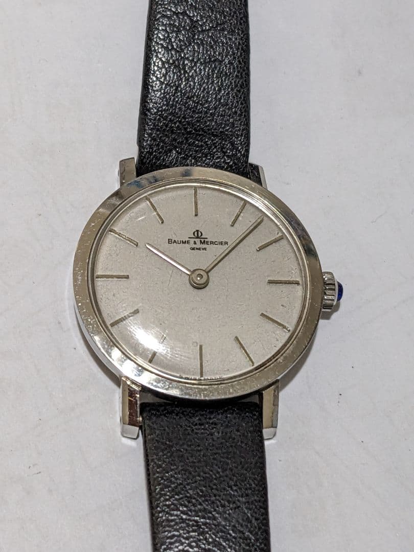 ボームメルシエ　手巻時計　ビンテージ　スイス製　ボーム＆メルシエ　swiss