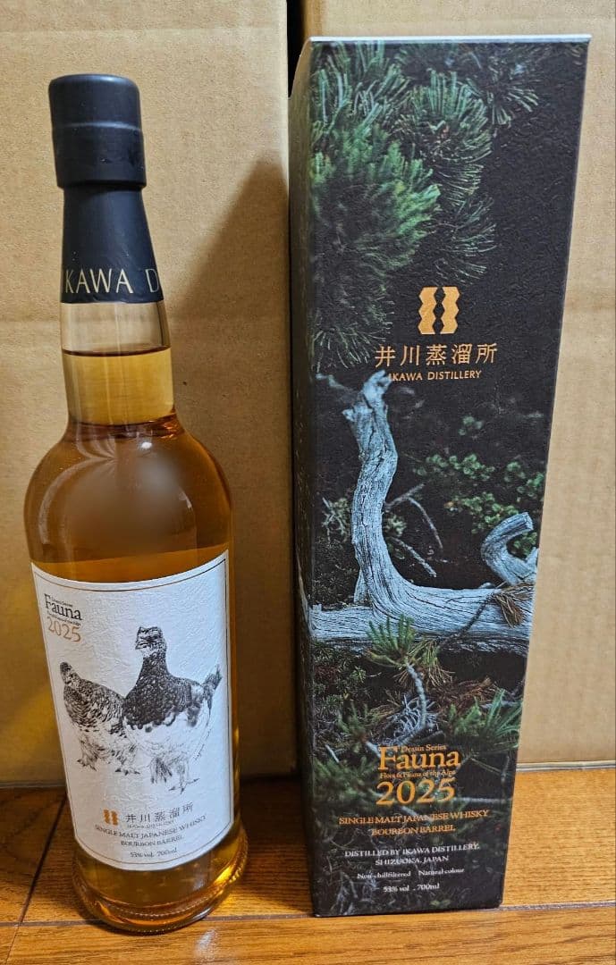井川　 Fauna 2025 　ウイスキー 700ml　ファウナ　井川蒸留所