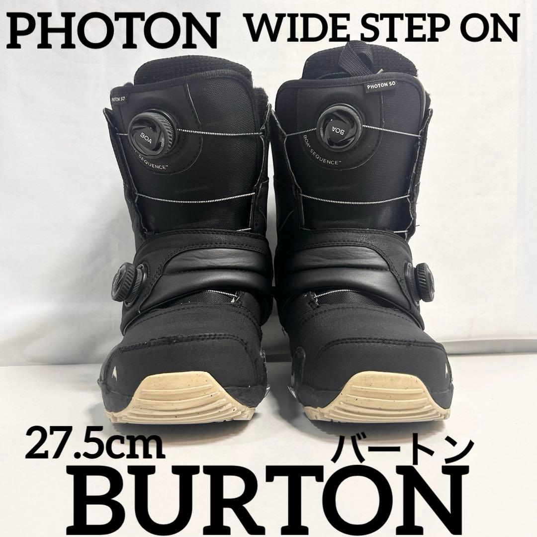 BURTON PHOTON WIDE STEP ON 27.5cm ブラック