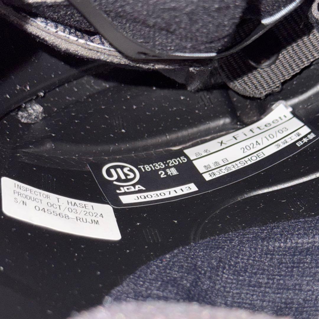 使用少SHOEI X-15 x-fifteenマルケス8 ヘルメット