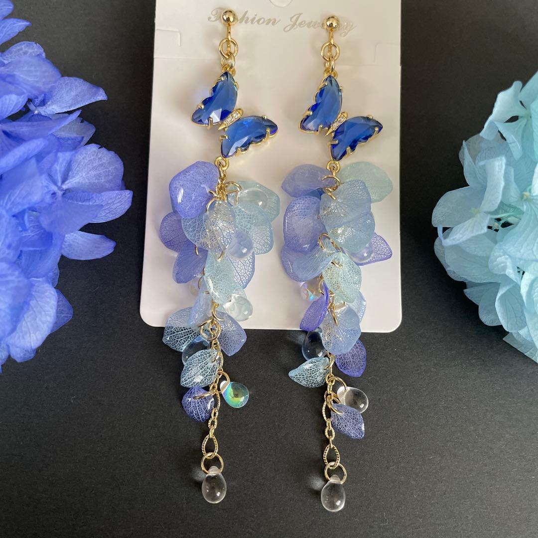 りん5ページ　ハンドメイドイヤリング4点