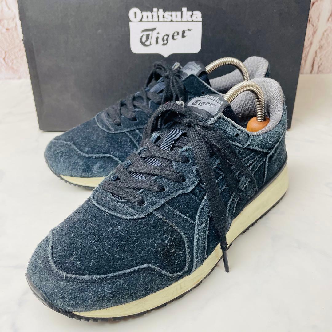 【極美品】Onitsuka Tiger タイガーアリー ブラック 厚底 24