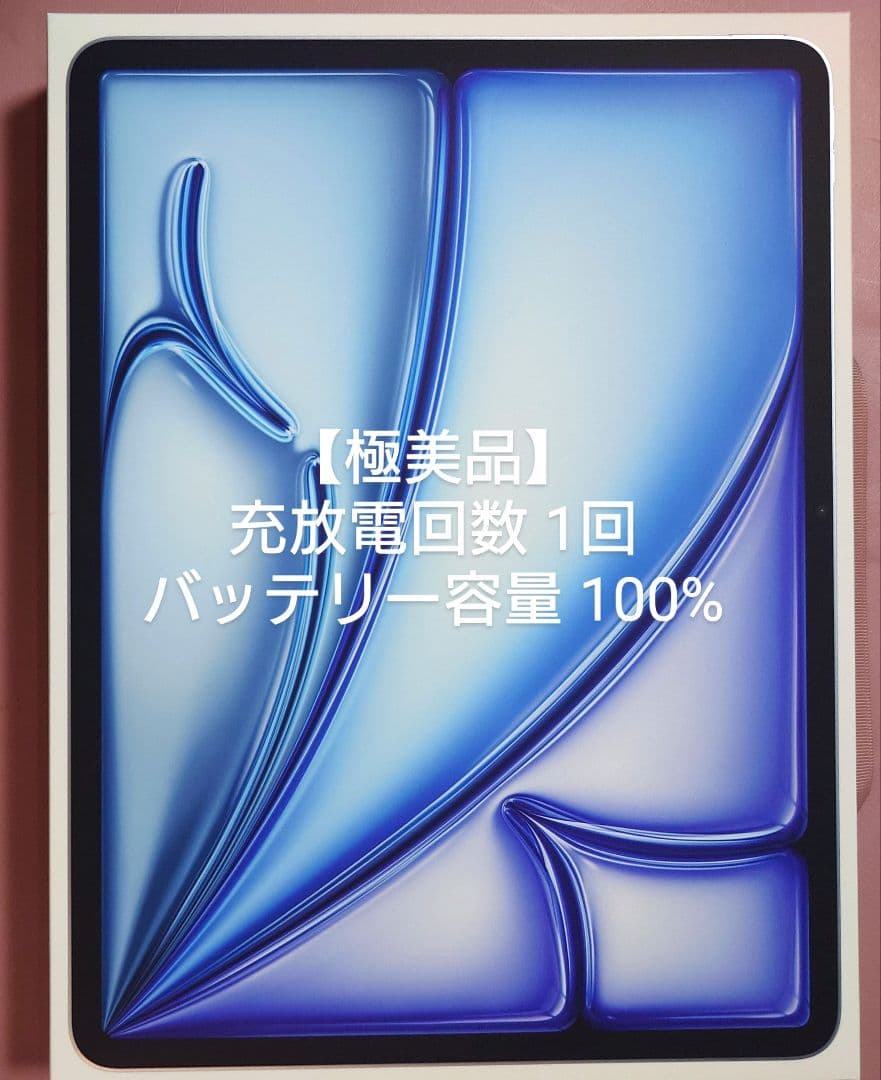 iPad Air M3 128GB 13インチ Wi-Fi【2026年1月購入】