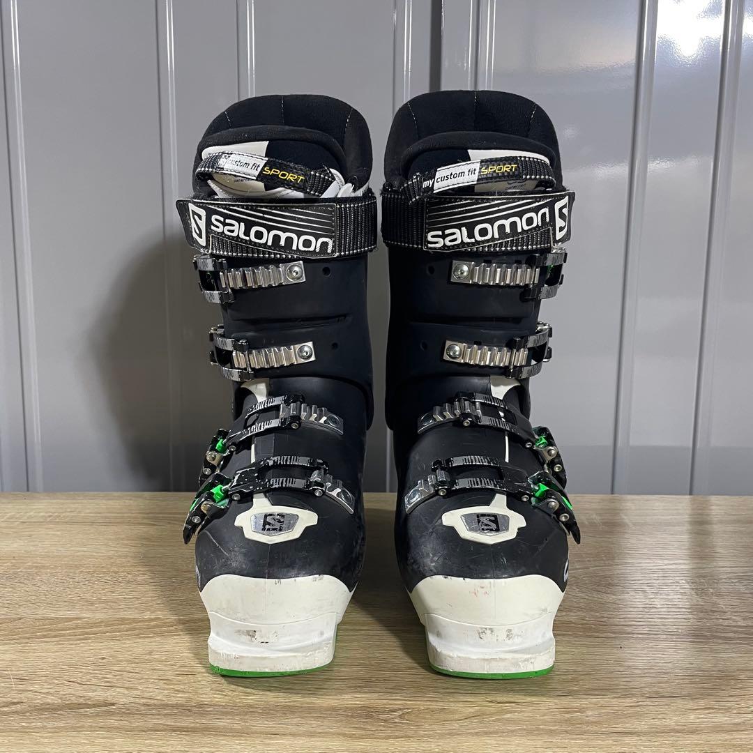 elan168cm SALOMON26/26.5cmストック付きスキーセット