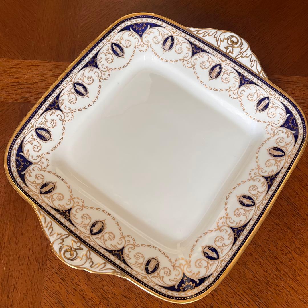 【希少品】英国ビンテージ　ウェッジウッド★オールドパルナシアン★手付きプレート