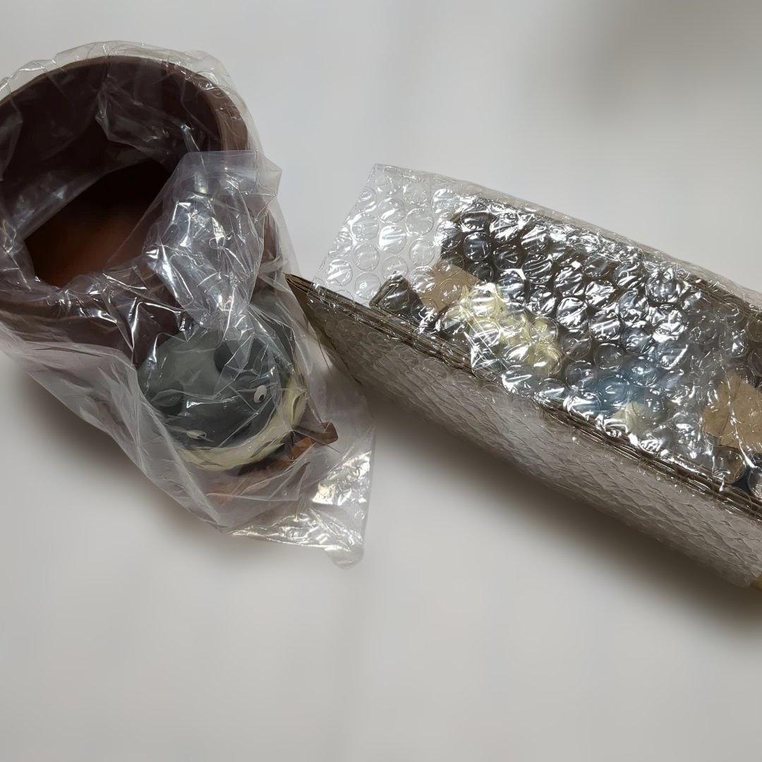 b*7様 となりのトトロ　プランターカバー　さあ、しゅっぱーつ！　ジオラマフィギ