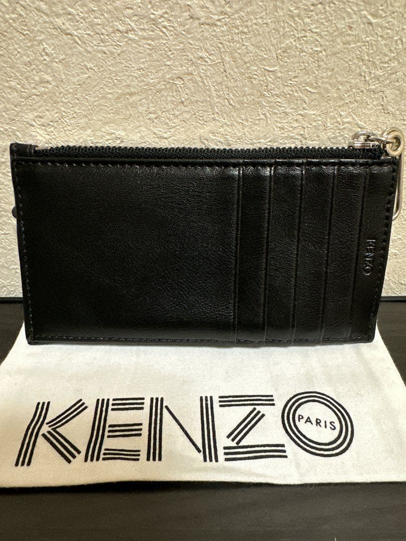 KENZO ケース 黒 レザー