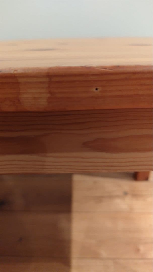 ♤無印良品　デンマーク製　ローテーブル　約３０年もの　♤