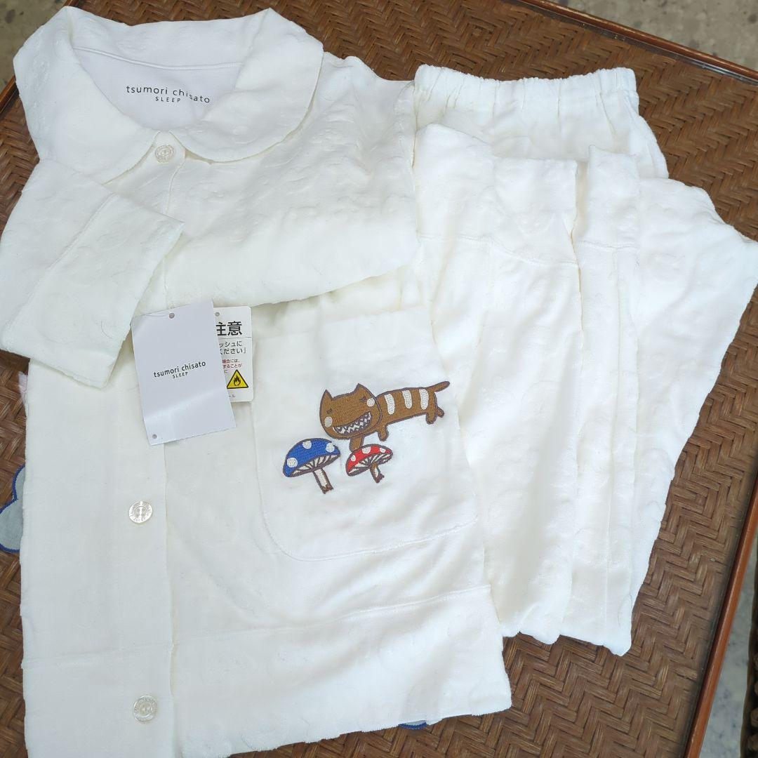 tsumori chisato 猫刺繍 長袖パジャマ