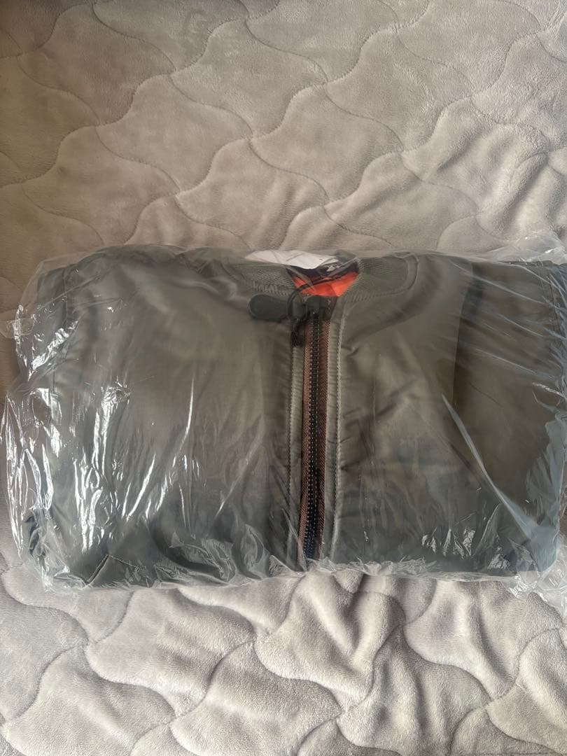 最終値下げ タグ付き新品 HOUSTON MA-1ジャケット Mサイズ オリーブ