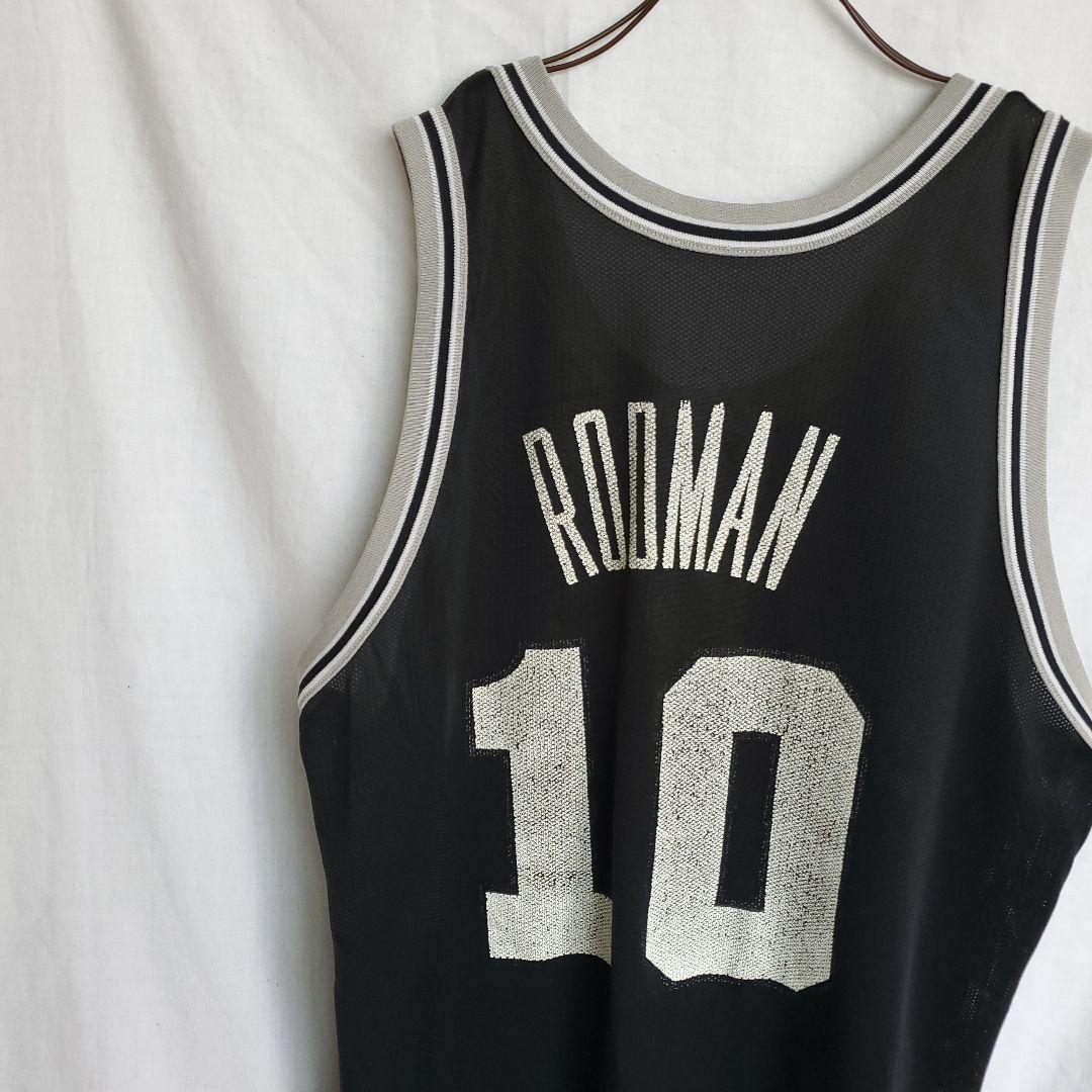 USA製 90s サンアントニオ・スパーズ ロッドマン ユニフォーム 黒
