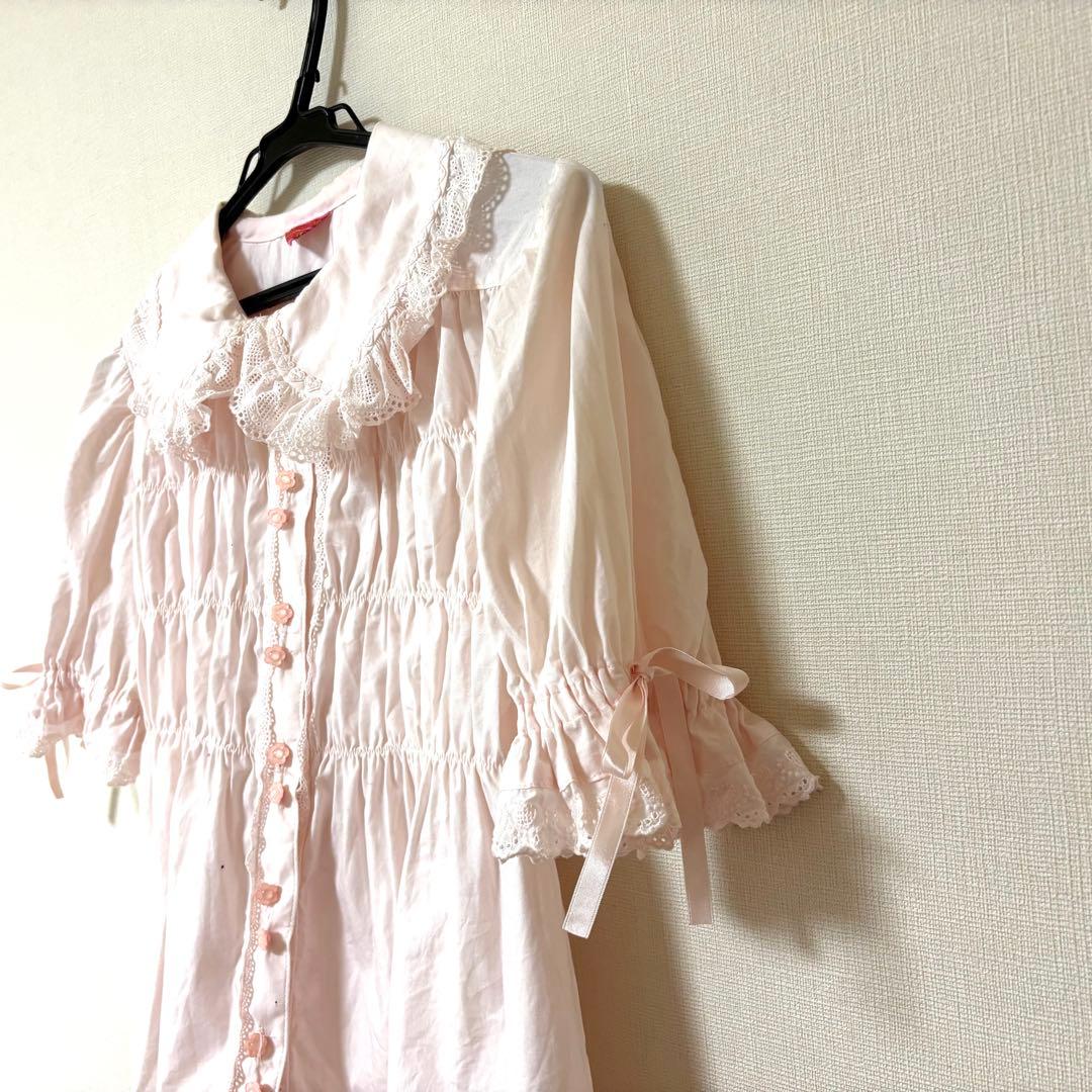 BABY,THESTARSSHINEBRIGHT 2wayブラウス ピンク