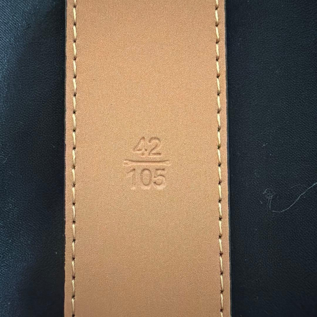 ルイヴィトン LV ベルト 美品 モノグラム 箱・保存袋付 あんしん鑑定