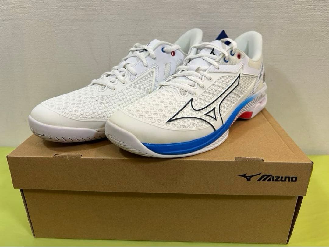 Mizuno テニスシューズ ウェーブエクシード ツアー5 AC 白 26cm