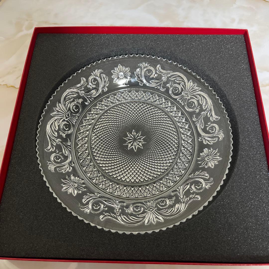 バカラ　プレート　未使用品！