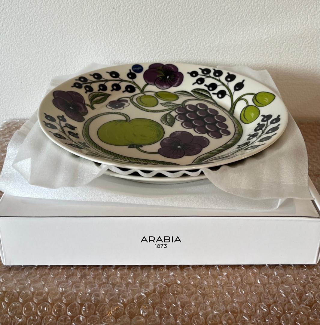 【新品】ARABIA アラビア パラティッシ プレート26cm 2枚