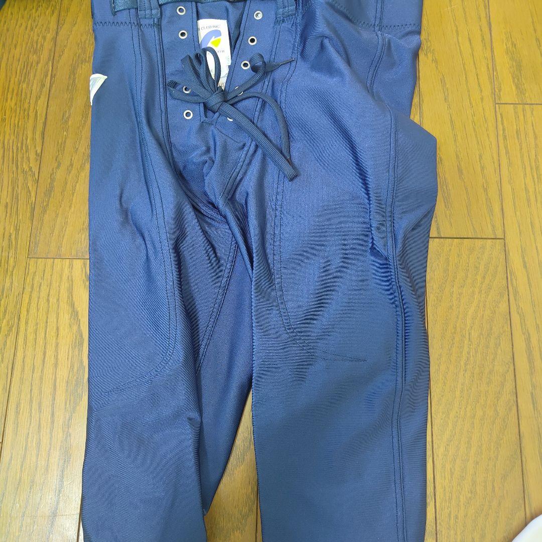 アメフト　フッパン 　ネイビー ホワイトカラー