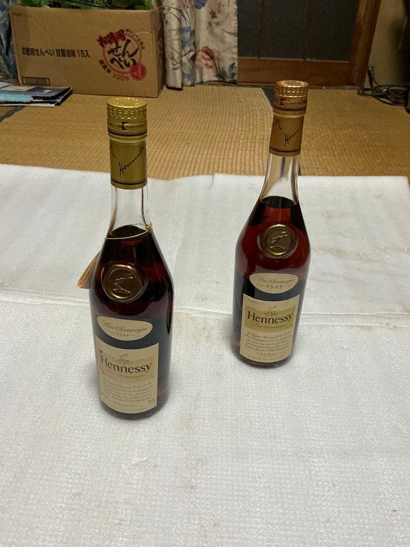 ヘネシー・VSOP コニャック。二本組【新品未開封　箱無し】。