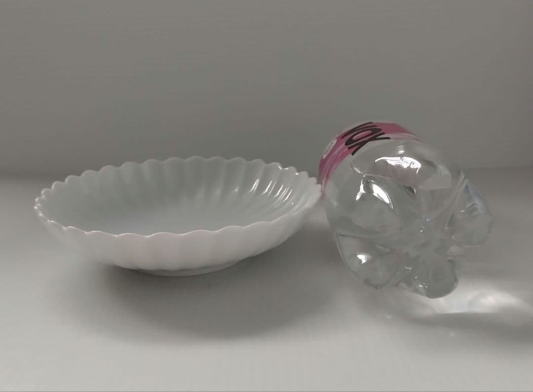 京都 たち吉 菊寿 白菊 菊割 白磁 菊割皿 中皿 深皿 銘々皿 5客揃