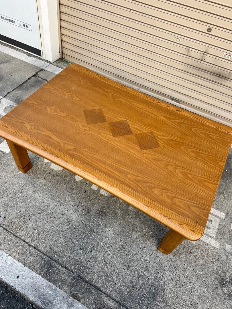 A767♠️アサヒ 家具調 こたつ 和室 和家具 電源コード無し