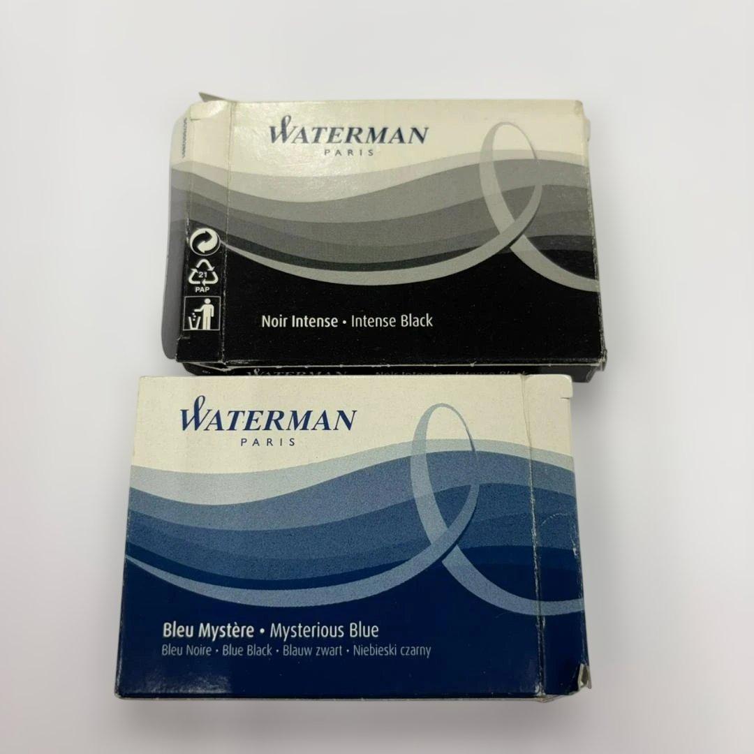 WATERMAN　ウォーターマン　万年筆　CROWN　クラウン　ボールペン　3点