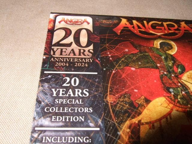 ANGRA,新品未開封,アングラ,20周年記念盤,ボーナス・トラック入り