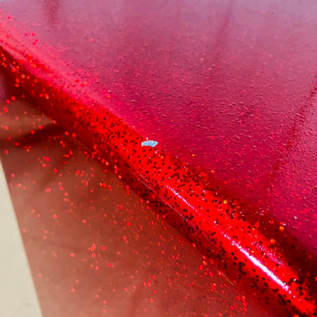 美品 Pearl カホン スパークル レッド PCJ-633BB パール