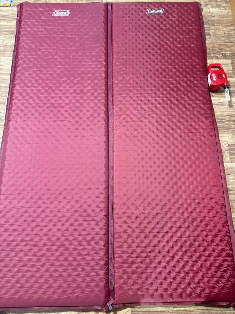 Coleman インフレーターマット　電動ポンプ付属エアベッド　ダブル