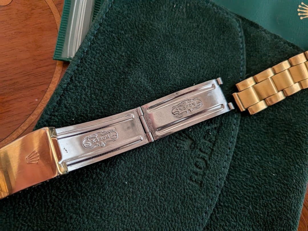ロレックス 金属製 ゴールドブレスレット