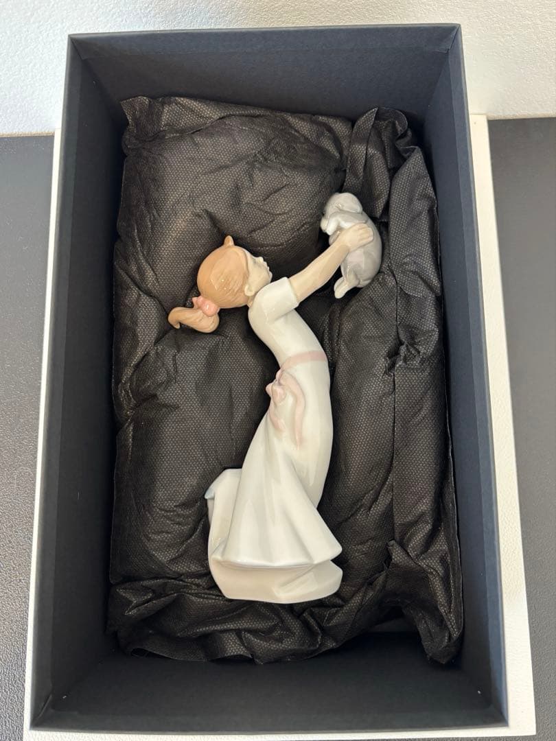 ★極美品、無欠損★ LLADRO 大好きよ!