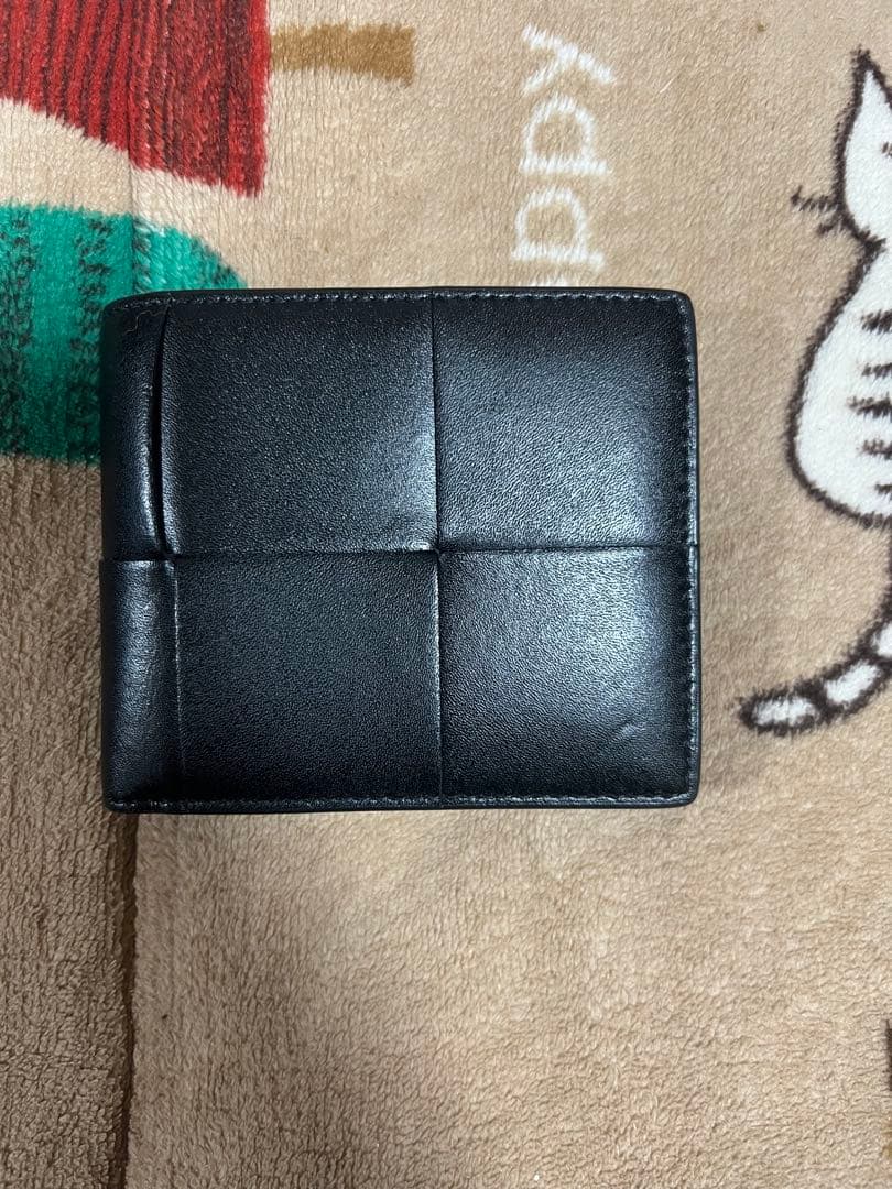 ボッテガヴェネタ 二つ折り財布 ブラック 正規品