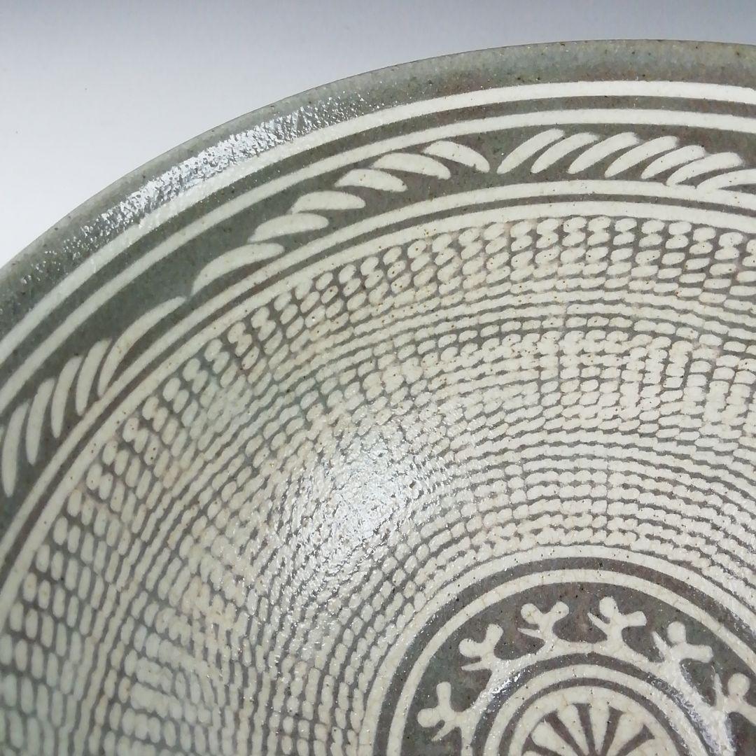 Ｔ９８　茶碗　『三島　茶碗』『瑞昌陶房窯』『柳昌坤 作』　共箱　抹茶碗　茶道具