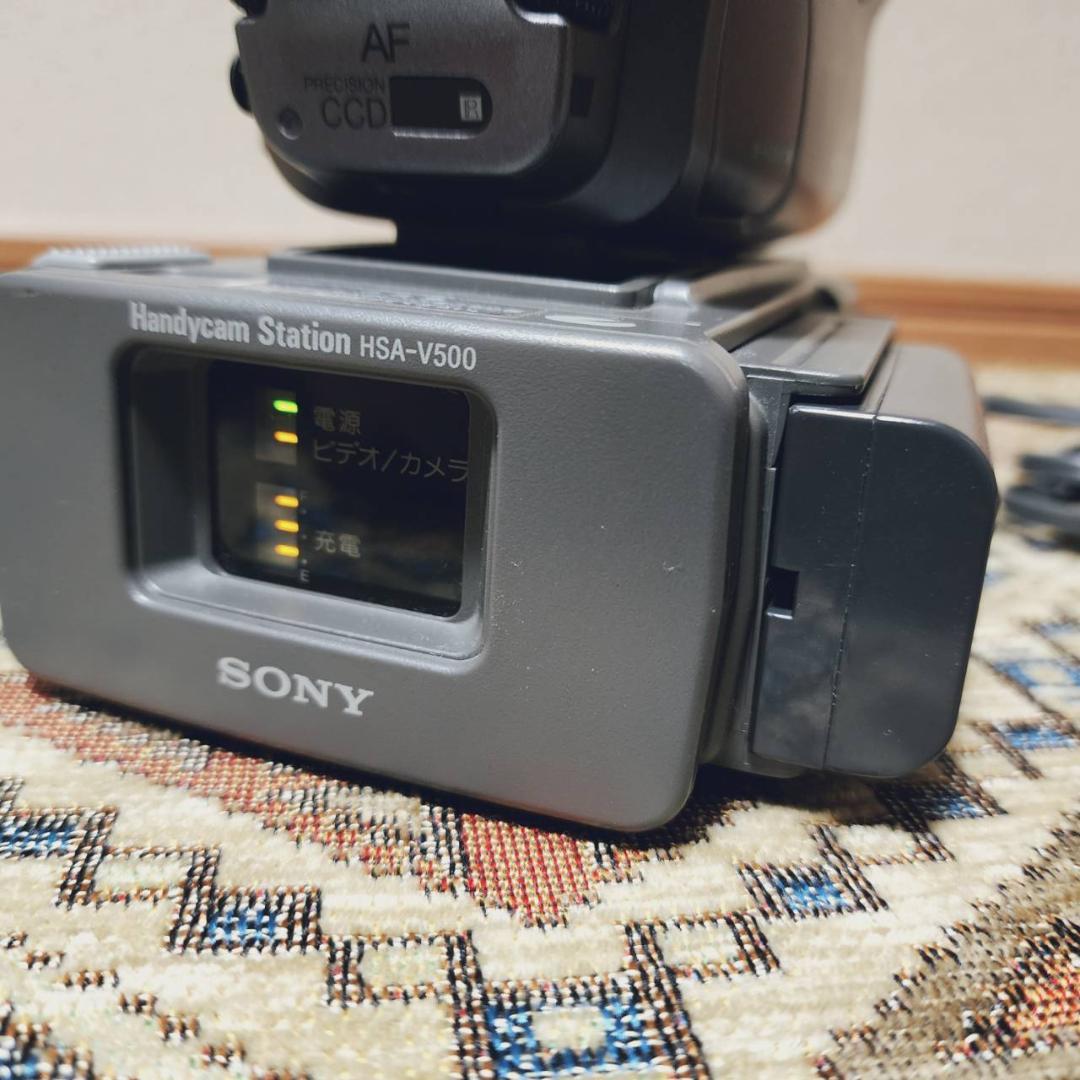 【動作確認済】SONY 高画質 Hi8 8ミリ ビデオカメラ CCD-TR3