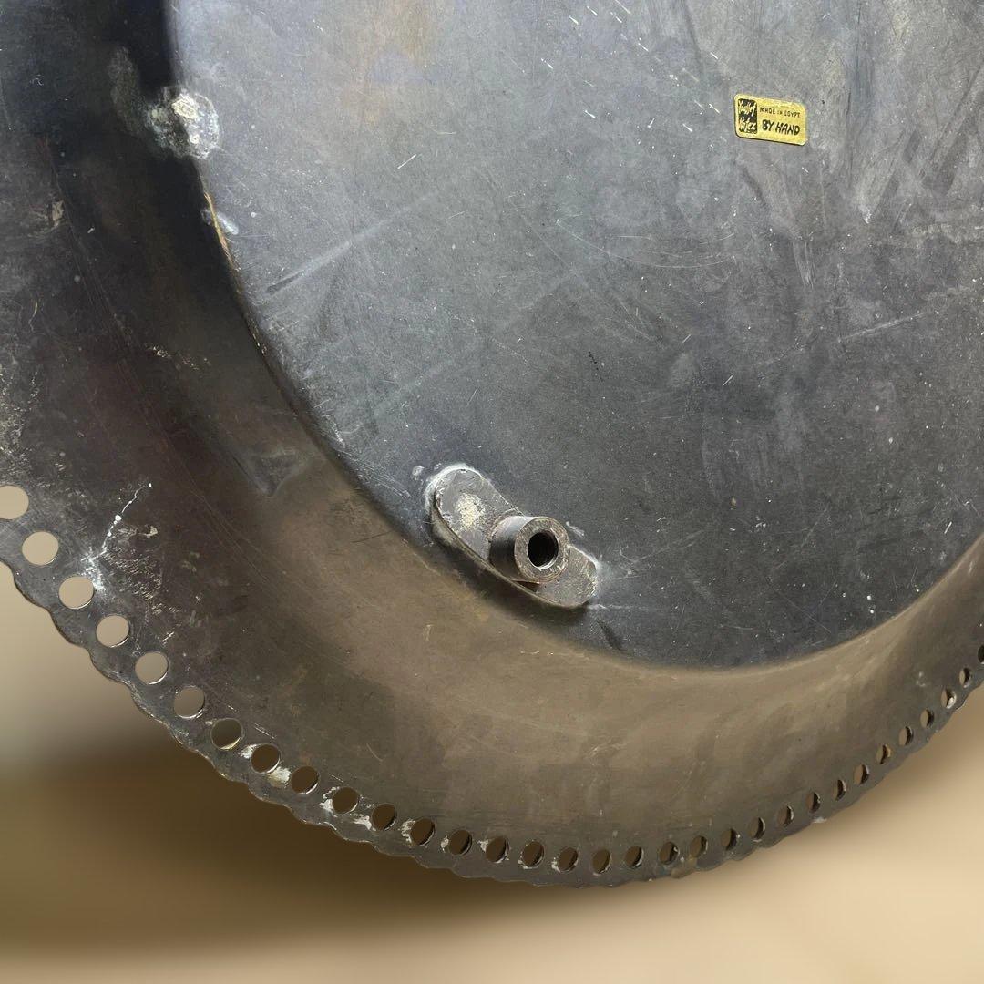 MR-496A エジプトの戦士彫刻装飾 壁画 プレート 装飾品ビンテージ マニア