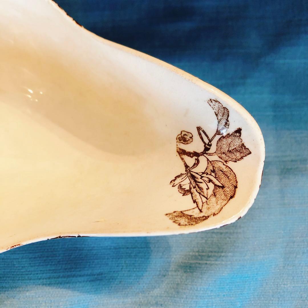 人気　エミールブルジョワ ソーシエール フランスアンティーク食器　ブロカント