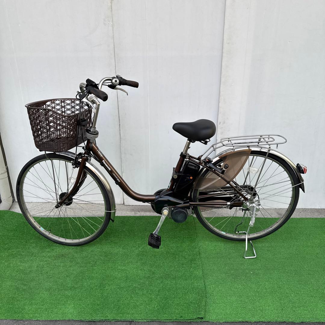 Panasonicパナソニック電動アシスト自転車26インチ8.9Ah ブラウン