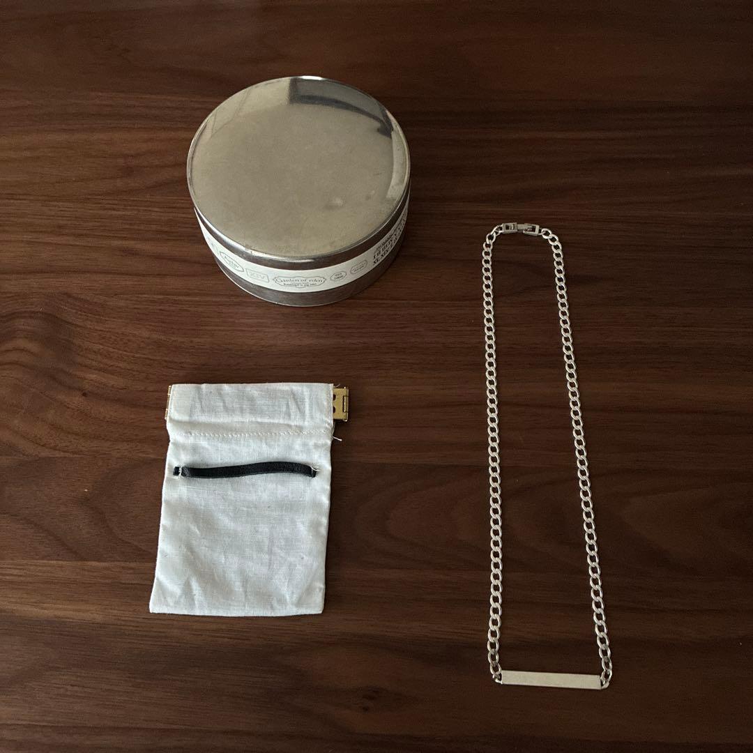 アクセサリー Garden of eden ID Necklace 50cm (SILVER)