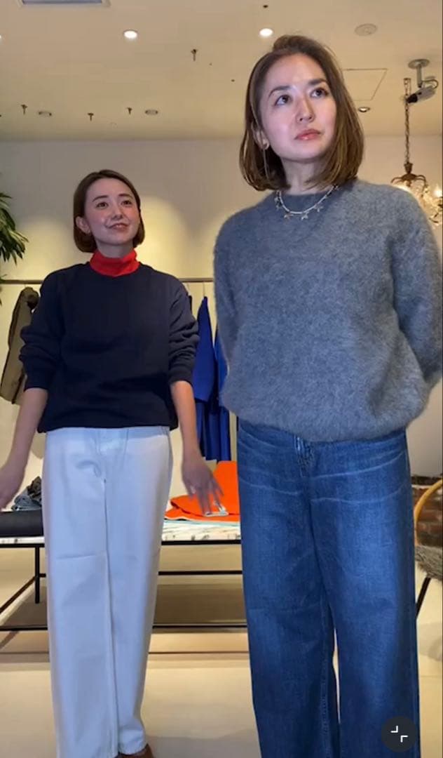 ロンハーマン フォックスカシミヤニット 美品