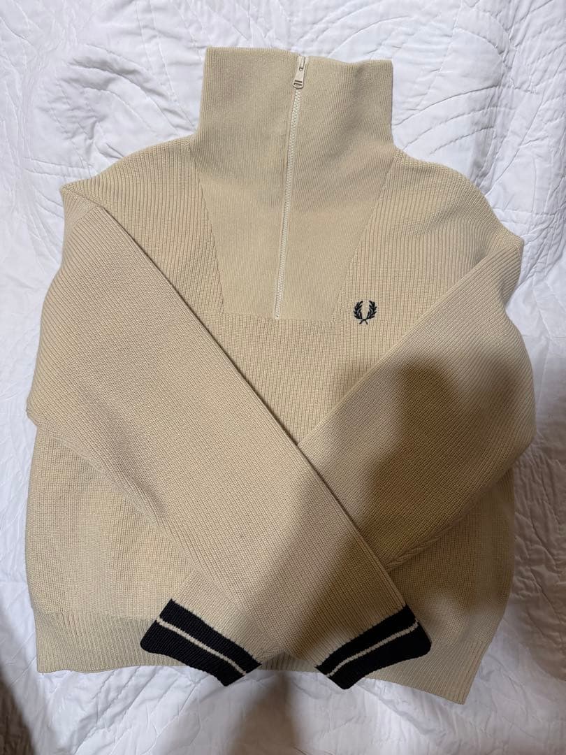 FRED PERRY ハーフジップ ニット ジャンパー