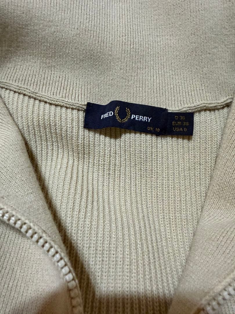 FRED PERRY ハーフジップ ニット ジャンパー