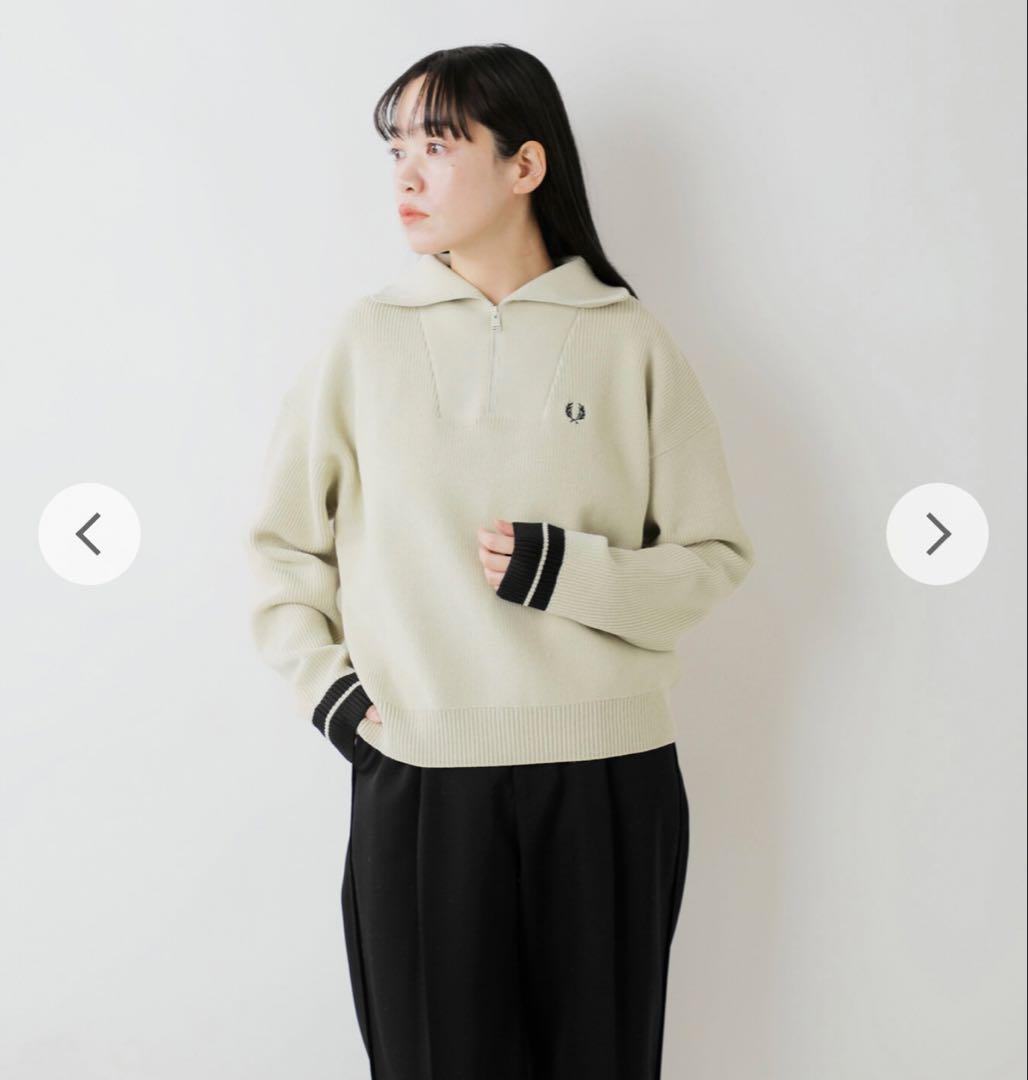 FRED PERRY ハーフジップ ニット ジャンパー