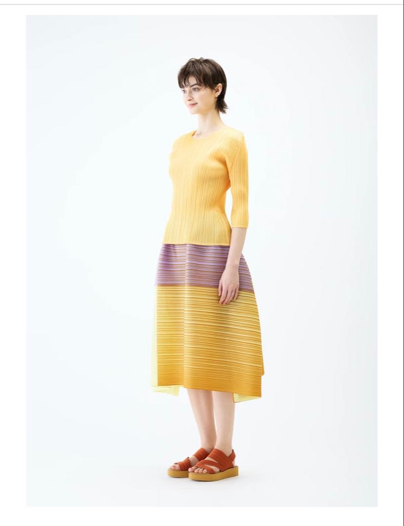 ISSEY MIYAKE プリーズプリーズ PHOTON BOUNCE スカート